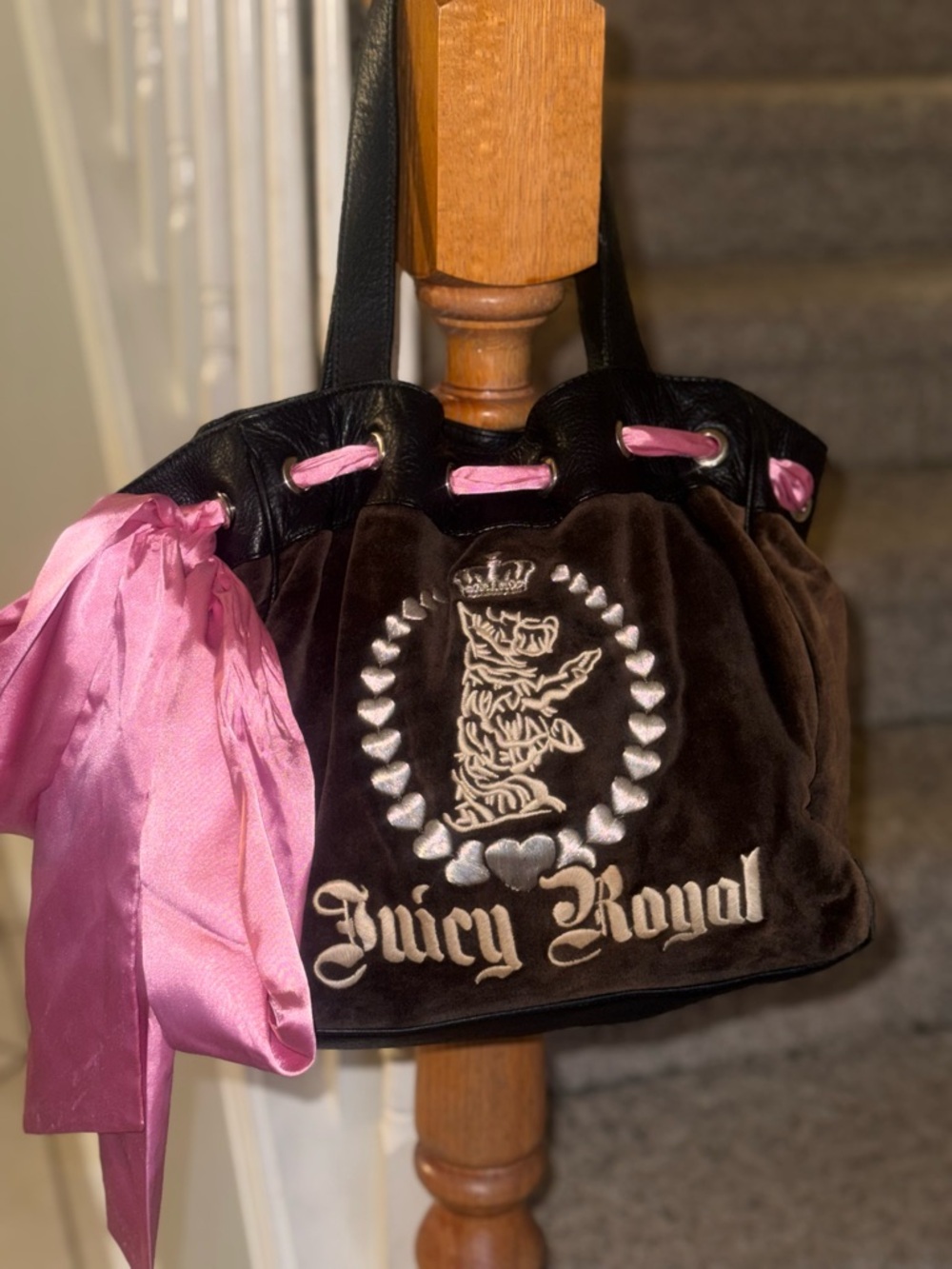 Authentic Vintage Juicy Couture “Juicy Royal” Daydreamer Bag